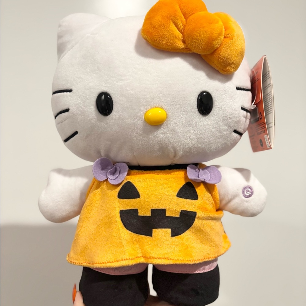 Hello Kitty Halloween Steeper White, Orange, Black